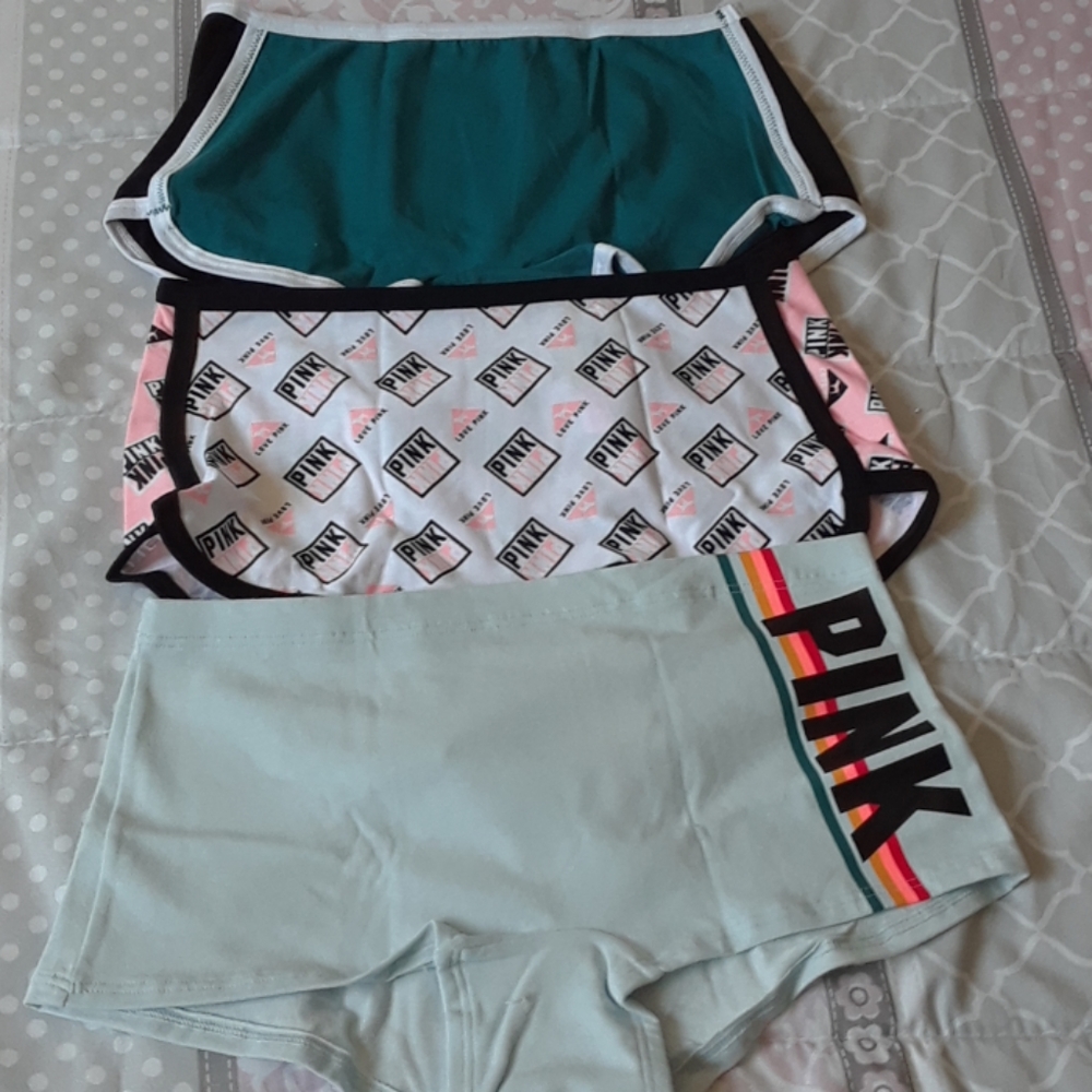 Bundle (3) Pink Boyshort/Boxer